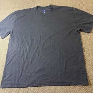 Yeezy Gap Shirt Mens Blue XL Short Sleeve Pullover